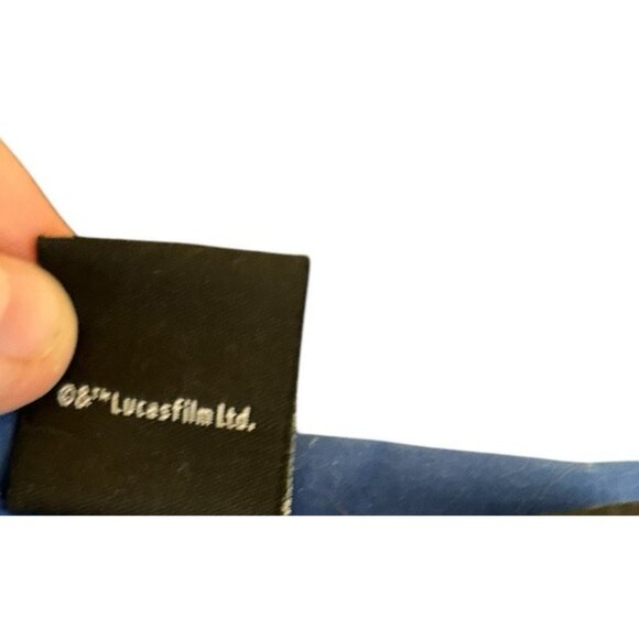 Star Wars 40th Anniversary Standard Quilted Pillow Case Set 2 Logo Gray Blue - Picture 3 of 6